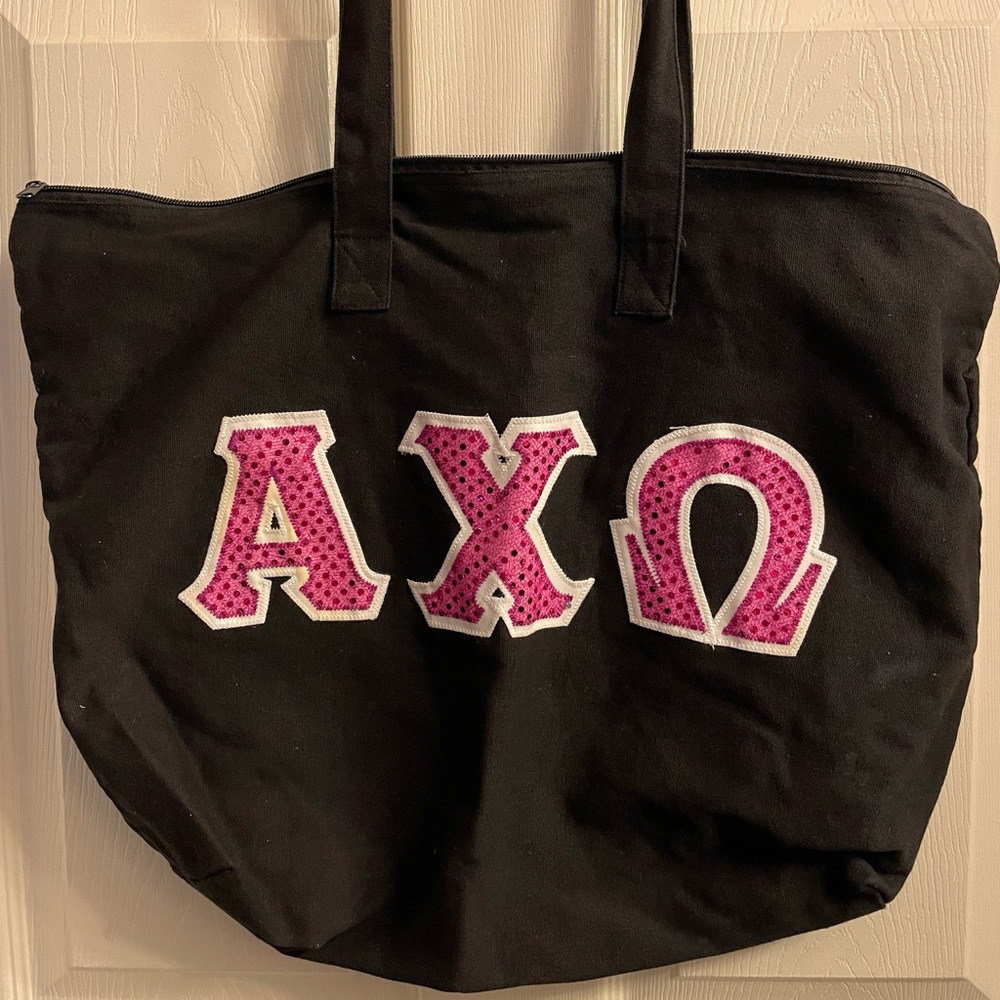Alpha Chi Omega tote bag